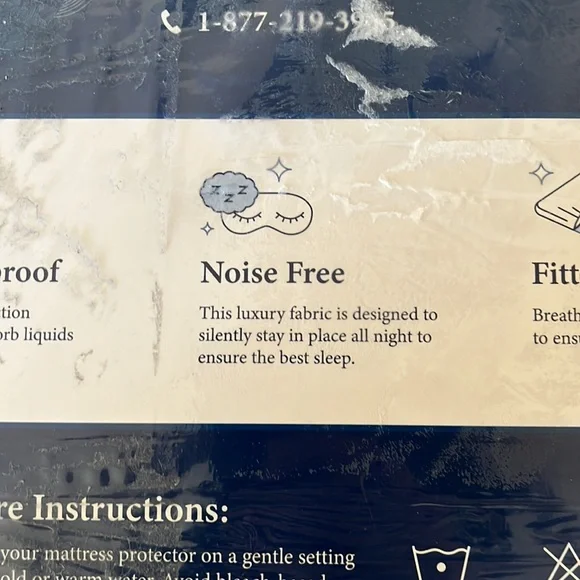 New cosy house collection mattress protection  size queen - Picture 7 of 8